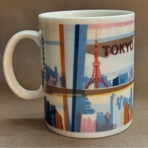 2013 Starbucks Tokyo Cityscape Collectors Mug